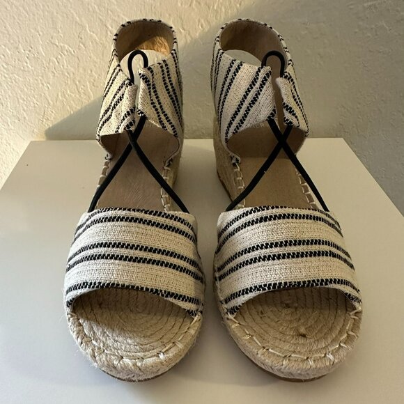 NWT Eileen Fisher Agnes Espadrille Wedge Sandal - Size 8 - Picture 2 of 6